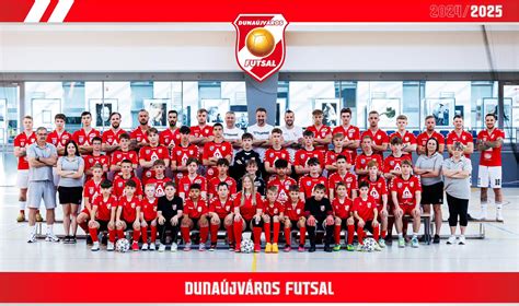 Dunaújváros Futsal csapatkép, felkészülés a mérkőzésre