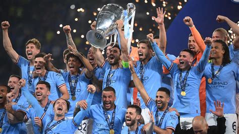 A Manchester City triplázásának ünneplése