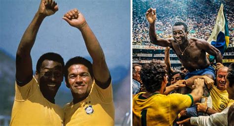 Pelé és Garrincha, a brazil aranykor legendái