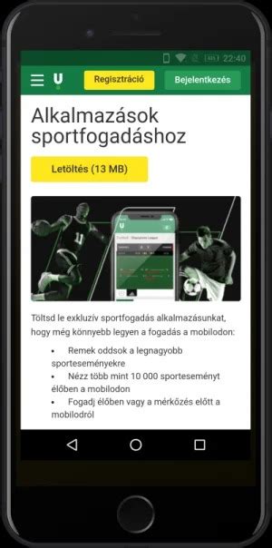 Unibet sportfogadási felület bemutatója