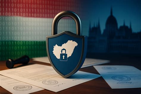 adatvédelem és digitális nyilvántartás illusztrációja