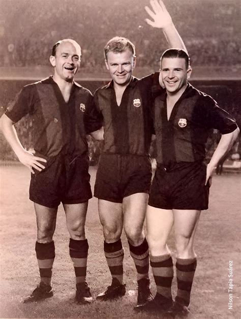 Puskás Ferenc, Alfredo Di Stéfano és Kubala László közös képe