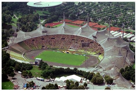 A szöuli Olimpiai Stadion építészeti látképe