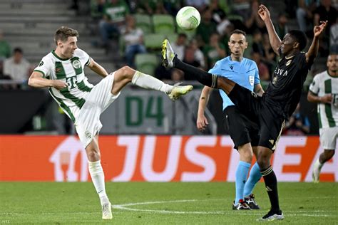 A ferencvárosi szurkolók lelkesedése és a csapat gólöröme a rájátszás mérkőzésen