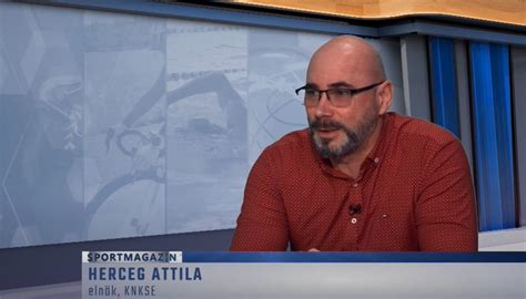 Herceg Attila, a KNKSE elnöke