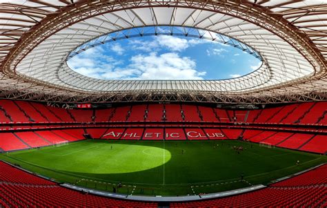 A San Mamés stadion külső látképe