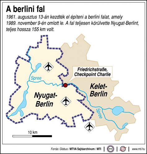 A berlini fal leomlása utáni Európa térképe