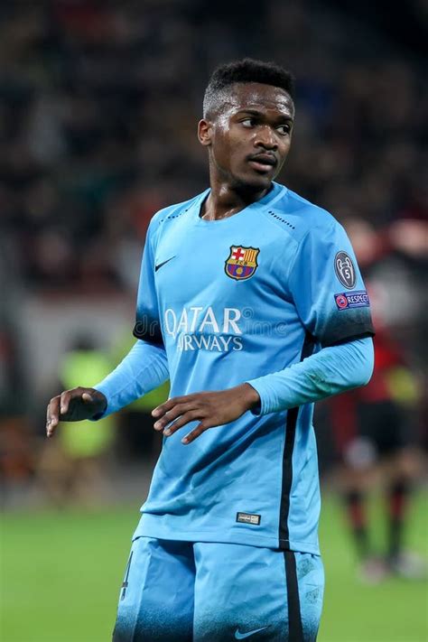 Wilfrid Kaptoum játék közben a Barcelona B csapatában