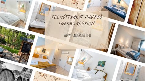 A Tündérliget Panzió épülete Egerszalókon