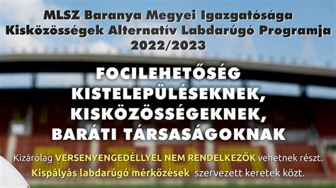 A digitalizált MLSZ versenyrendszer