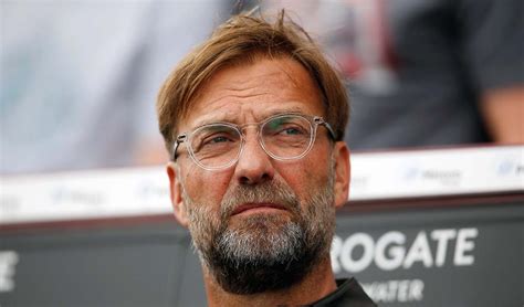 Jürgen Klopp fáradtságot kifejező portréja