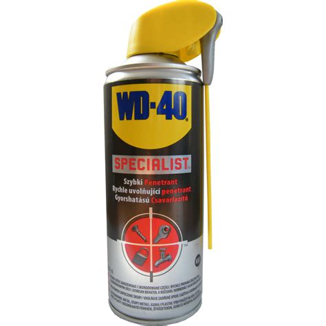 A csavarlazító spray hatékonyságát bemutató infografika