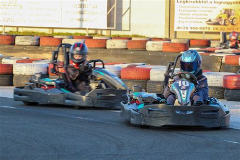 Gokart futam eredménytábla