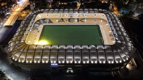 AEK Athén csapatlogó és stadion
