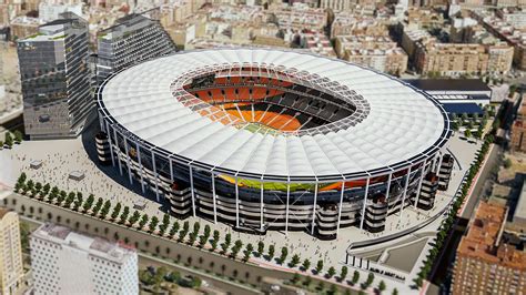 Valencia CF stadion Mestalla