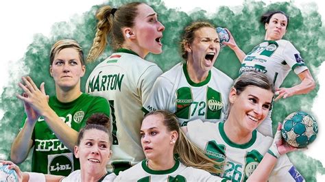 FTC női kézilabdacsapat akcióban