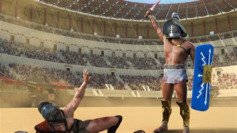 Gladiátor harc bemutató