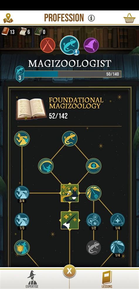 Wizards Unite bájitalfőzés felület