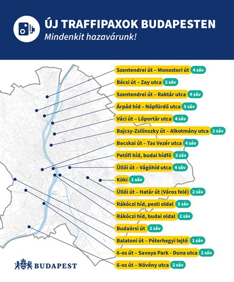 Térkép a Ticket Express irodák elhelyezkedéséről Budapesten