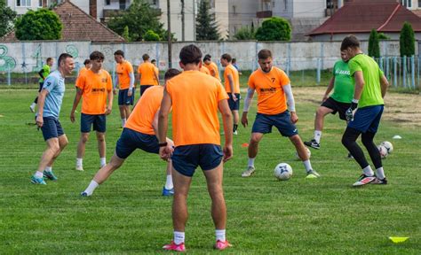 Labdarúgócsapat edzésen