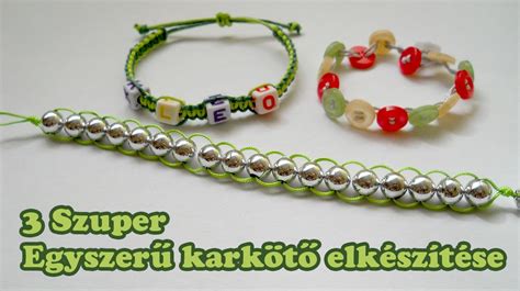 Karkötő készítés anyák napjára