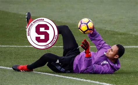 Keylor Navas a Deportivo Saprissa mezében