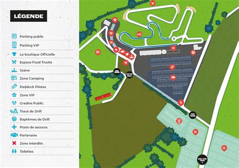 Val d'Argenton gokart pálya térképe
