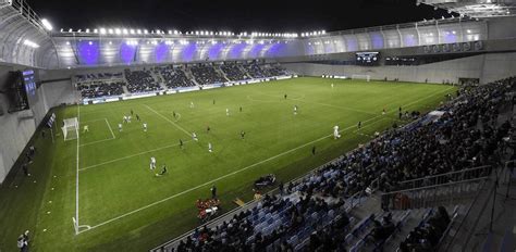 Az Új Hidegkuti Nándor Stadion külső látképe
