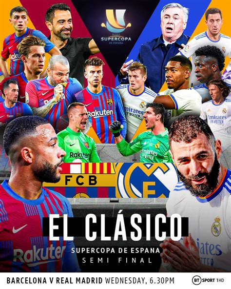 El Clásico mérkőzés pillanata