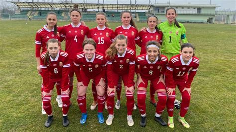 MLSZ Női Futball weboldalának felülete