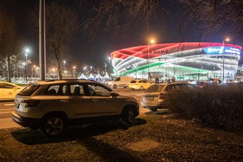 Kiemelt budapesti sportcsarnokok látképe