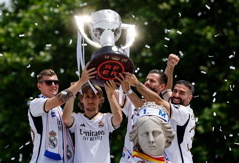 Real Madrid La Liga trófeák infografika