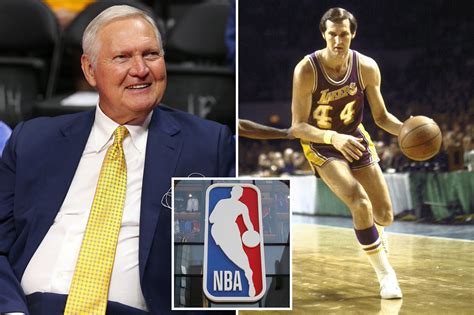Az NBA logója Jerry West sziluettjével
