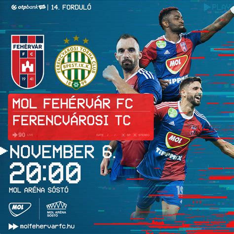 MOL Fehérvár FC - FTC mérkőzés logók