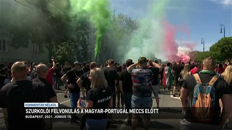 Szurkolói felvonulás