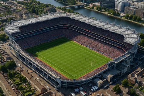 A GAA sportágak eloszlása és a Croke Park stadion látképe