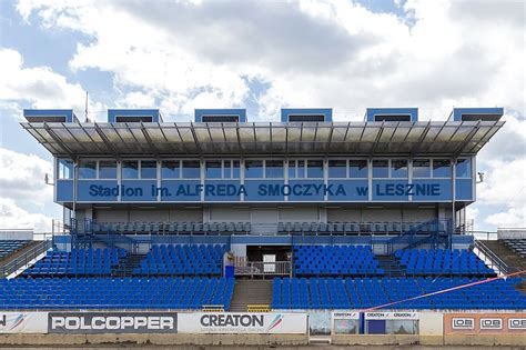 Zdjęcie stadionu im. Alfreda Smoczyka w Lesznie