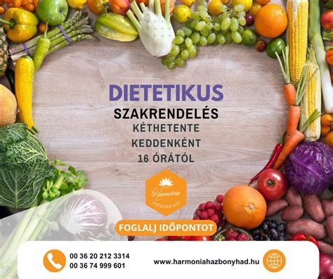 Dietetikus tanácsadás, egészséges ételekkel illusztrálva
