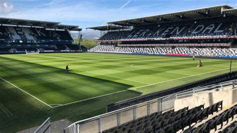 A legnagyobb Eliteserien stadion, a Lerkendal Stadion látképe