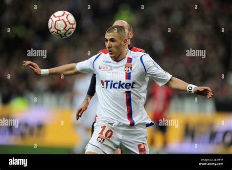 Karim Benzema fiatalon az Olympique Lyonban