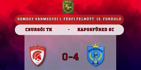 Keczeli Krisztián akcióban a Kaposfüred SC mezében