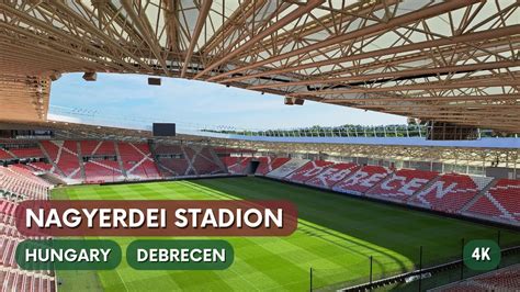 A régi debreceni stadion archív felvétele