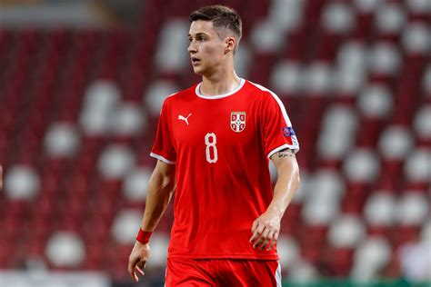 Danilo Pantić a Partizán mezében egy mérkőzésen