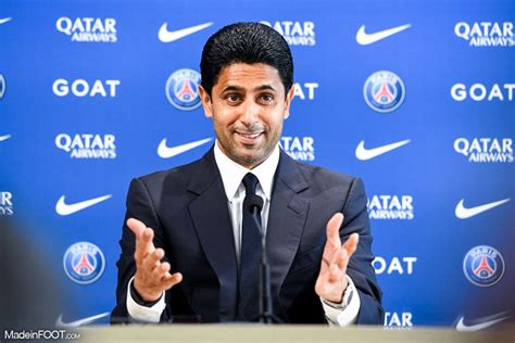 Nasser Al-Khelaïfi, a PSG elnöke