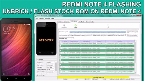 Xiaomi Redmi Note 4 MTK firmware felépítése