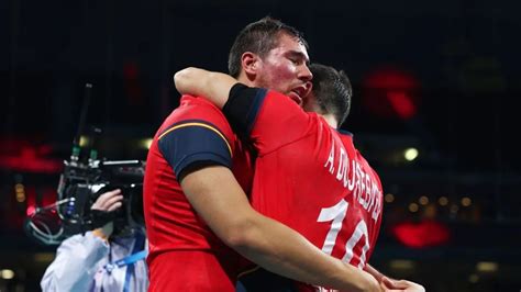 Alex és Daniel Dujshebaev közös fotója