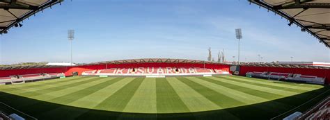 NB II stadion látképe