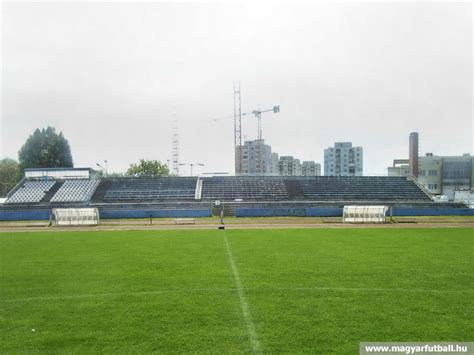 A Felső-tisza parti Stadion látképe