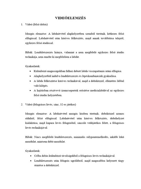A videóelemzés szerepe a játékosmegfigyelésben