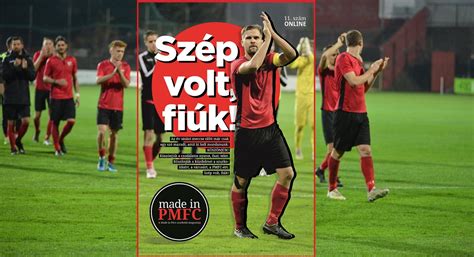PMFC utánpótlás meccs pillanat